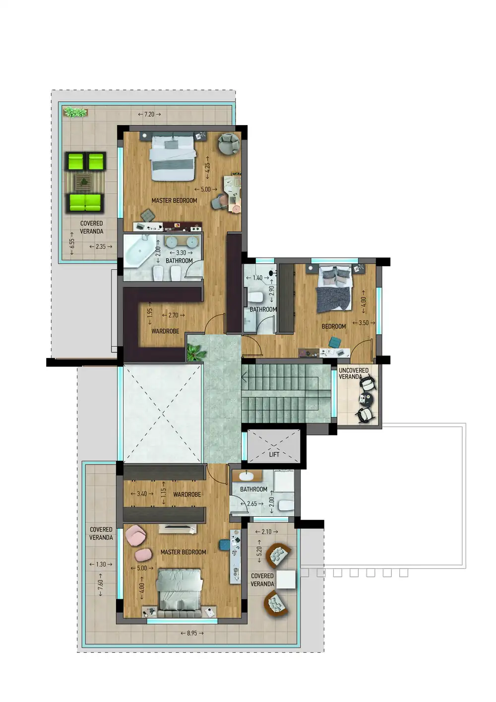 M. Residence