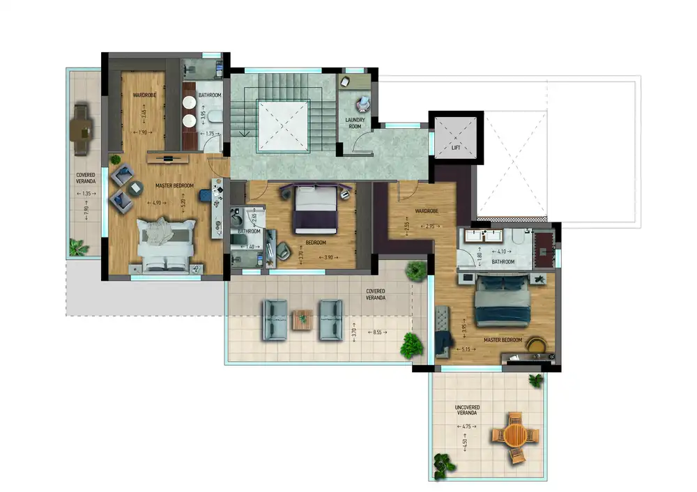 M. Residence