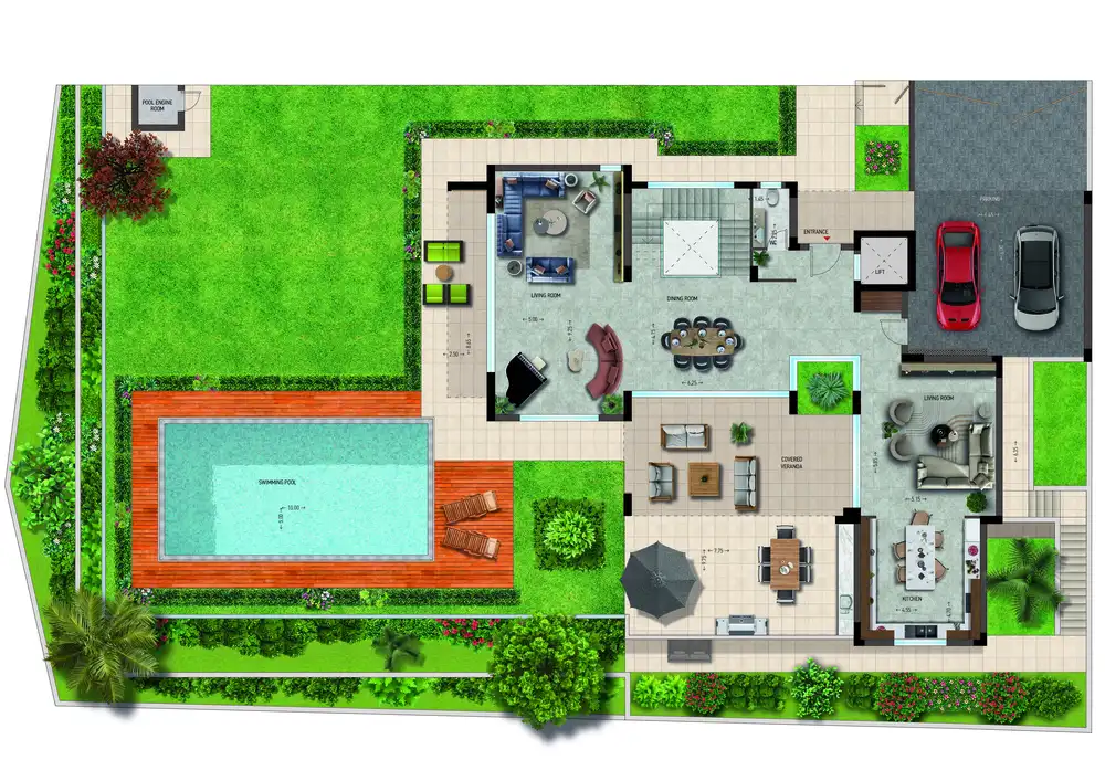 M. Residence