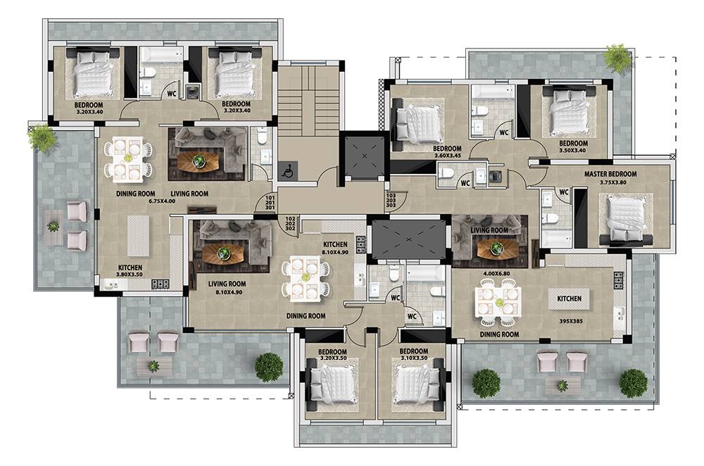 Alley Residence
