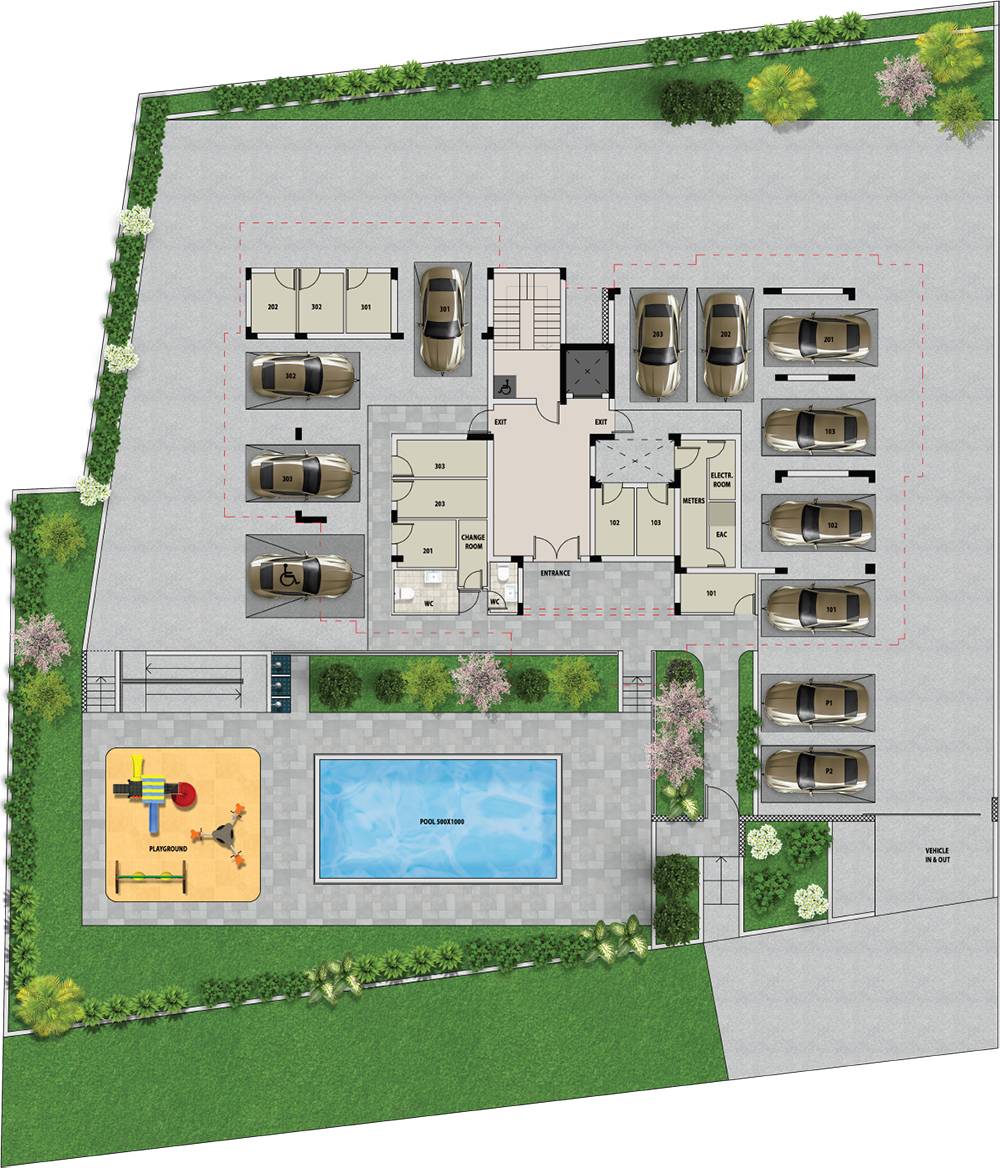 Alley Residence